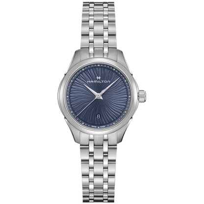 Orologio Analogico Donna Hamilton 30mm In Acciaio Quadrante Blu Notte