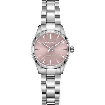 Orologio Uomo Hamilton 32mm In Acciaio Quadrante Rosa Cipria