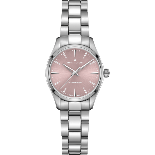 Orologio Uomo Hamilton 32mm In Acciaio Quadrante Rosa Cipria