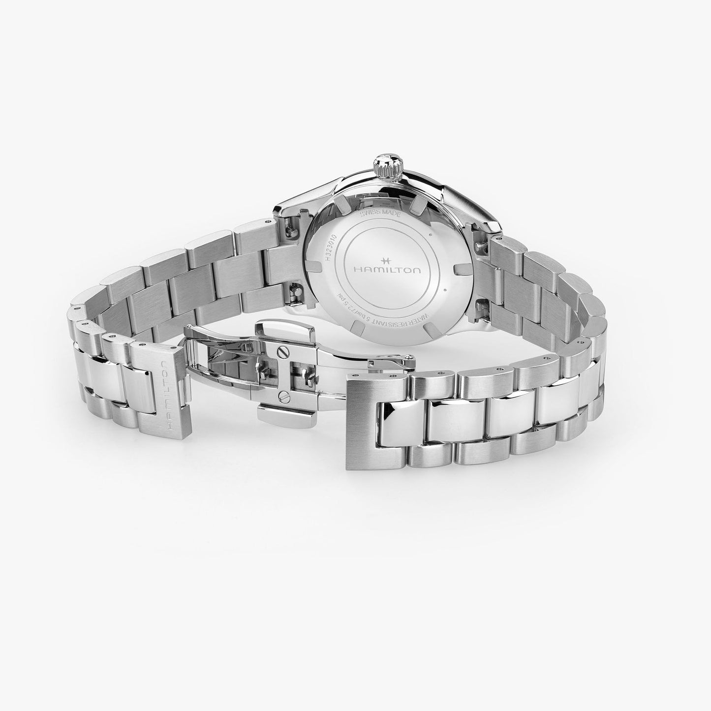 Orologio Uomo Hamilton 32mm In Acciaio Quadrante Rosa Cipria
