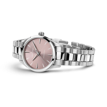 Orologio Uomo Hamilton 32mm In Acciaio Quadrante Rosa Cipria