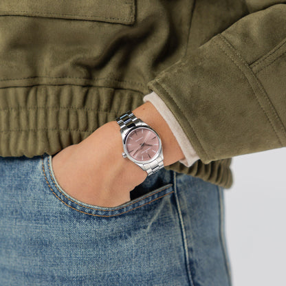 Orologio Uomo Hamilton 32mm In Acciaio Quadrante Rosa Cipria
