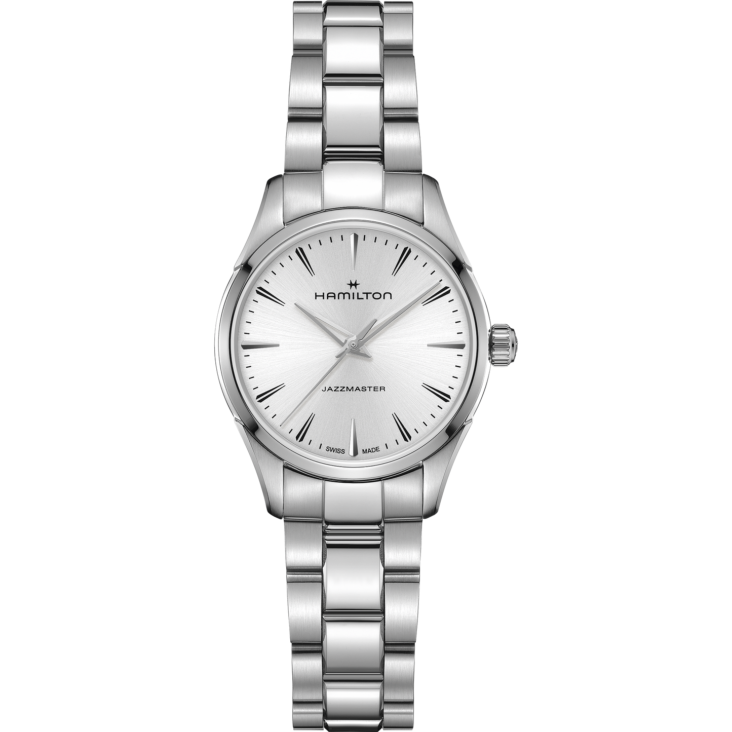 Orologio Uomo Hamilton 32mm In Acciaio Quadrante Argento