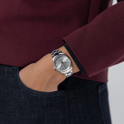 Orologio Uomo Hamilton 32mm In Acciaio Quadrante Argento