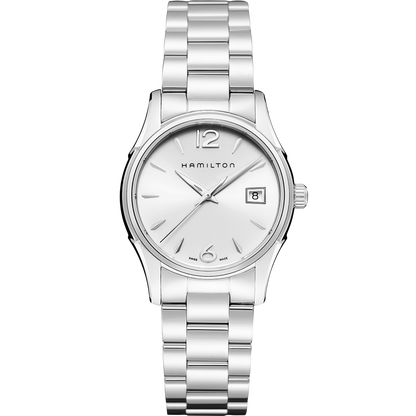Orologio Analogico Donna Hamilton 34mm In Acciaio Quadrante Argento