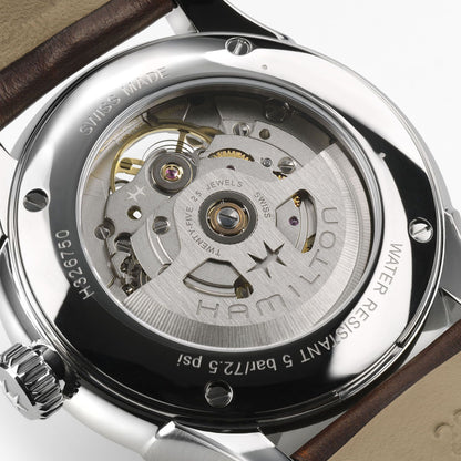 Orologio Uomo Hamilton 40mm In Acciaio Quadrante Champagne