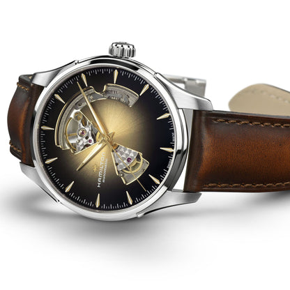 Orologio Uomo Hamilton 40mm In Acciaio Quadrante Champagne