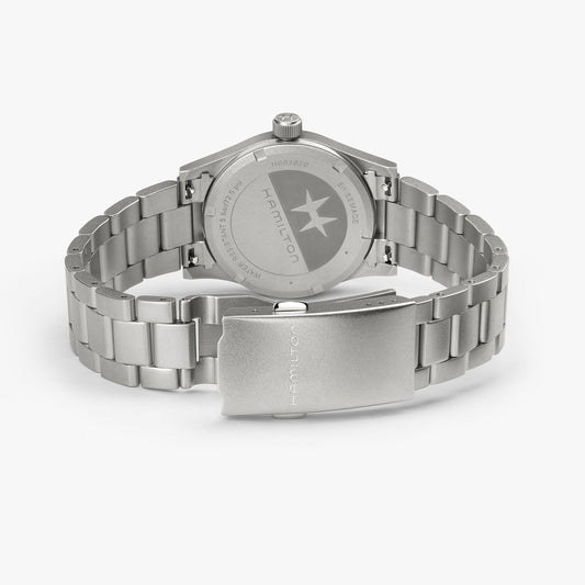 Orologio Hamilton 33mm In Acciaio Quadrante Nero