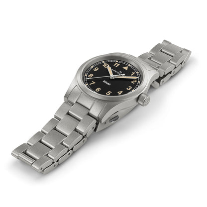 Orologio Hamilton 33mm In Acciaio Quadrante Nero