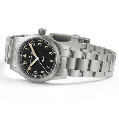 Orologio Hamilton 33mm In Acciaio Quadrante Nero