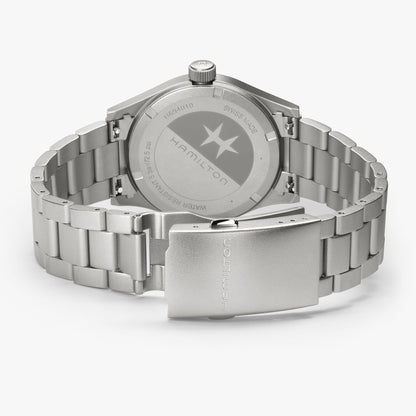 Orologio Hamilton 38mm In Acciaio Quadrante Nero