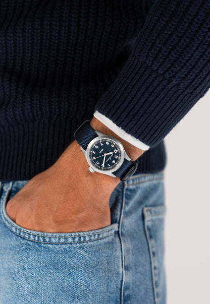 Orologio Uomo Hamilton 38mm Acciaio Quadrante Blu