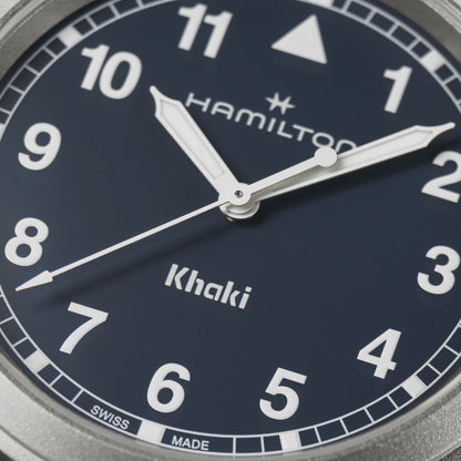 Orologio Uomo Hamilton 38mm Acciaio Quadrante Blu