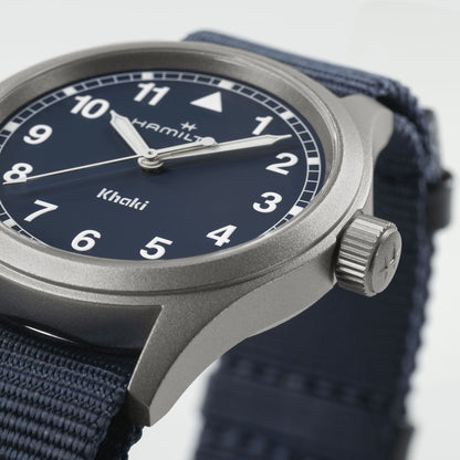 Orologio Uomo Hamilton 38mm Acciaio Quadrante Blu