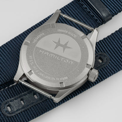 Orologio Uomo Hamilton 38mm Acciaio Quadrante Blu