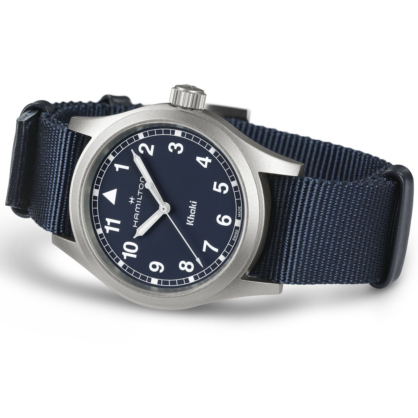Orologio Uomo Hamilton 38mm Acciaio Quadrante Blu