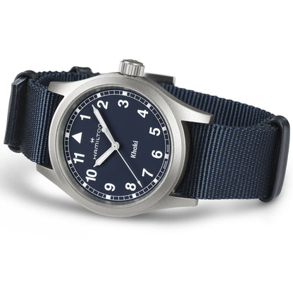 Orologio Uomo Hamilton 38mm Acciaio Quadrante Blu