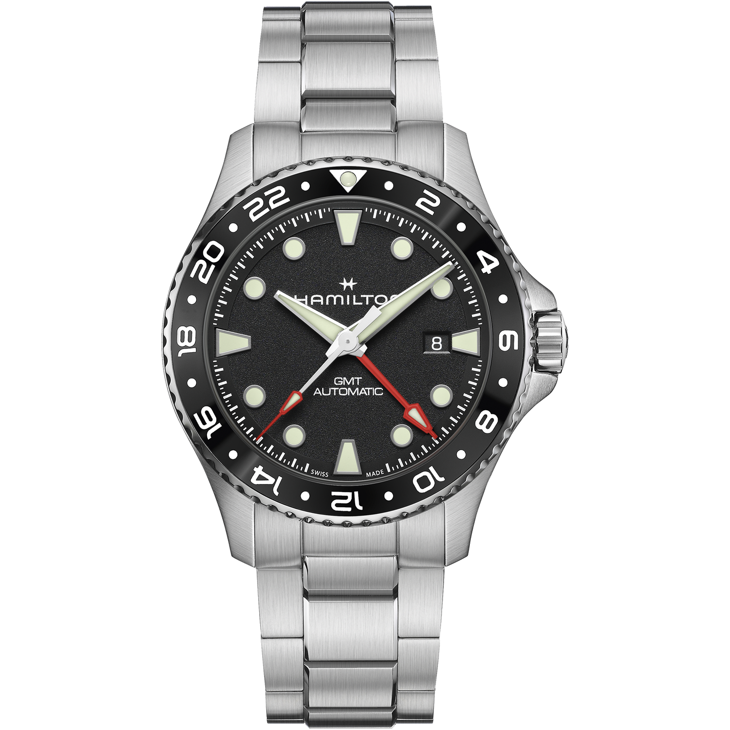 Khaki Navy Scuba Auto GMT 43 mm