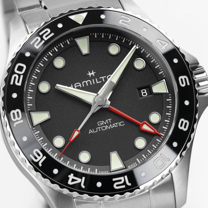 Khaki Navy Scuba Auto GMT 43 mm