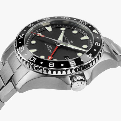 Khaki Navy Scuba Auto GMT 43 mm