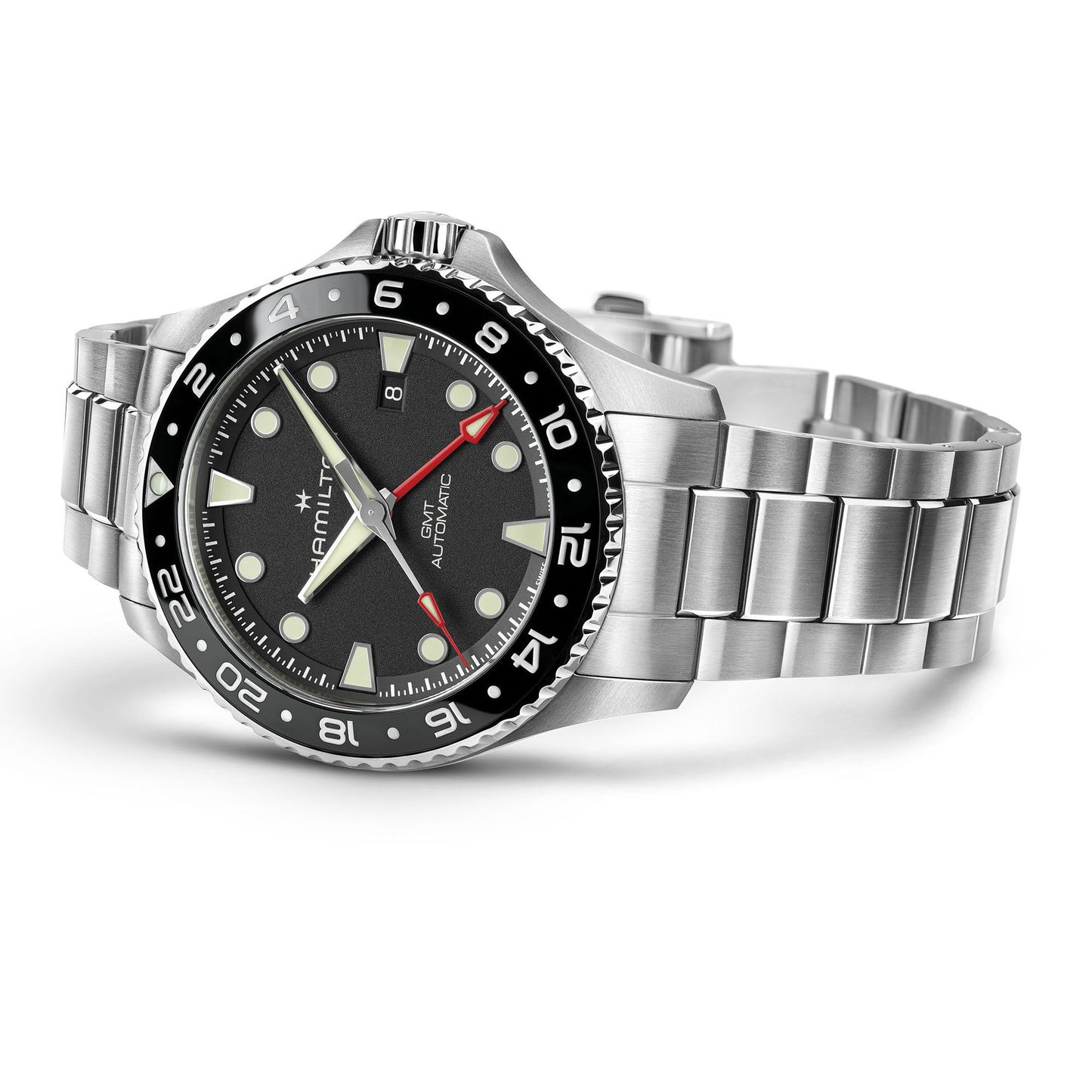 Khaki Navy Scuba Auto GMT 43 mm