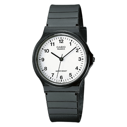 Orologio Uomo Casio Analogico 39mm Resina Bianco Impermeabile
