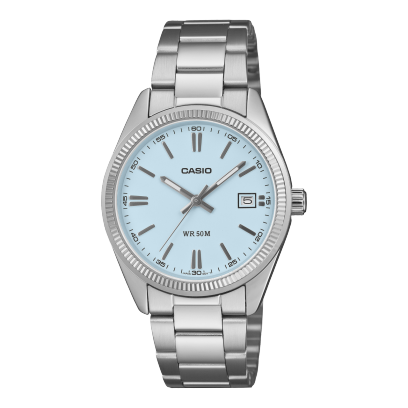 Orologio Unisex Casio Analogico Metallo Elegante 35mm Placcato Ioni Acciaio Linea Timeless Collection
