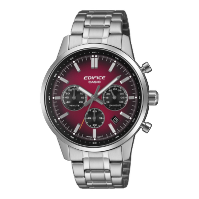 Cronografo Edifice 40.5mm In Acciaio Inossidabile Quadrante Degradé