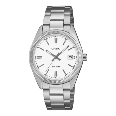 Orologio Casio Unisex Analogico 42mm Placcatura Ionica Quadrante Affogato Linea Timeless Collection