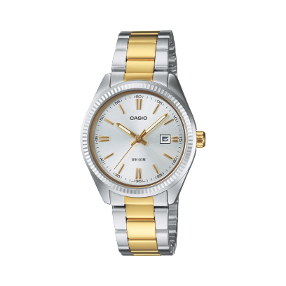 Orologio Donna Casio Analogico Acciaio Silver 34mm