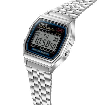 Orologio Digitale Unisex Casio A159we-1ef Acciaio Inox