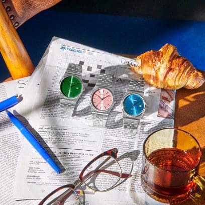 Orologio Uomo Casio Acciaio Inossidabile Analogico Quadrante Azzurro