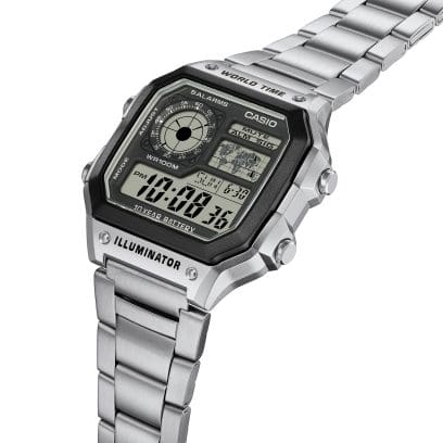 Orologio Uomo Casio Illuminator 45mm Resina Digitale Multifunzione