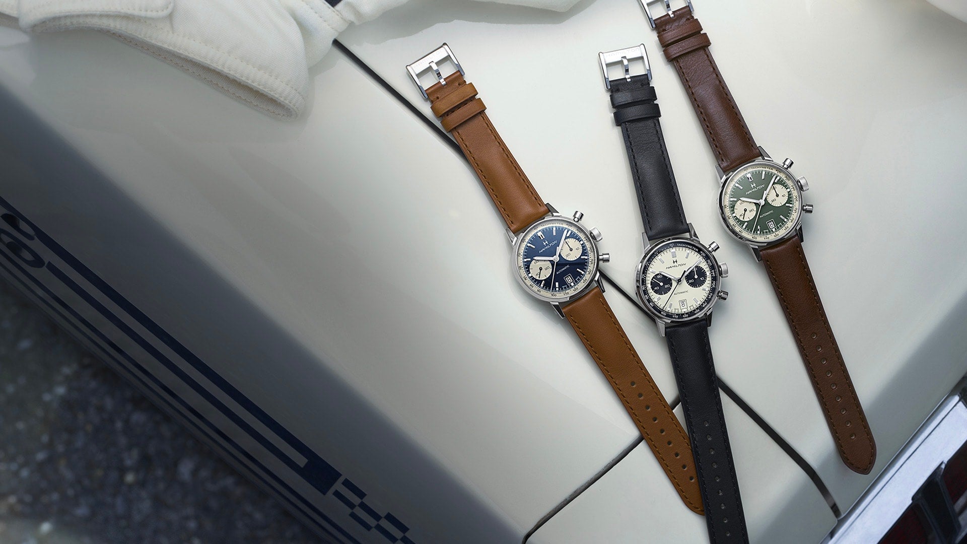 Hamilton - Intra-Matic Auto Chrono Orologio Uomo Cronografo Hamilton Quadrante Effetto Panda - Nazareno Bancone Gioielli