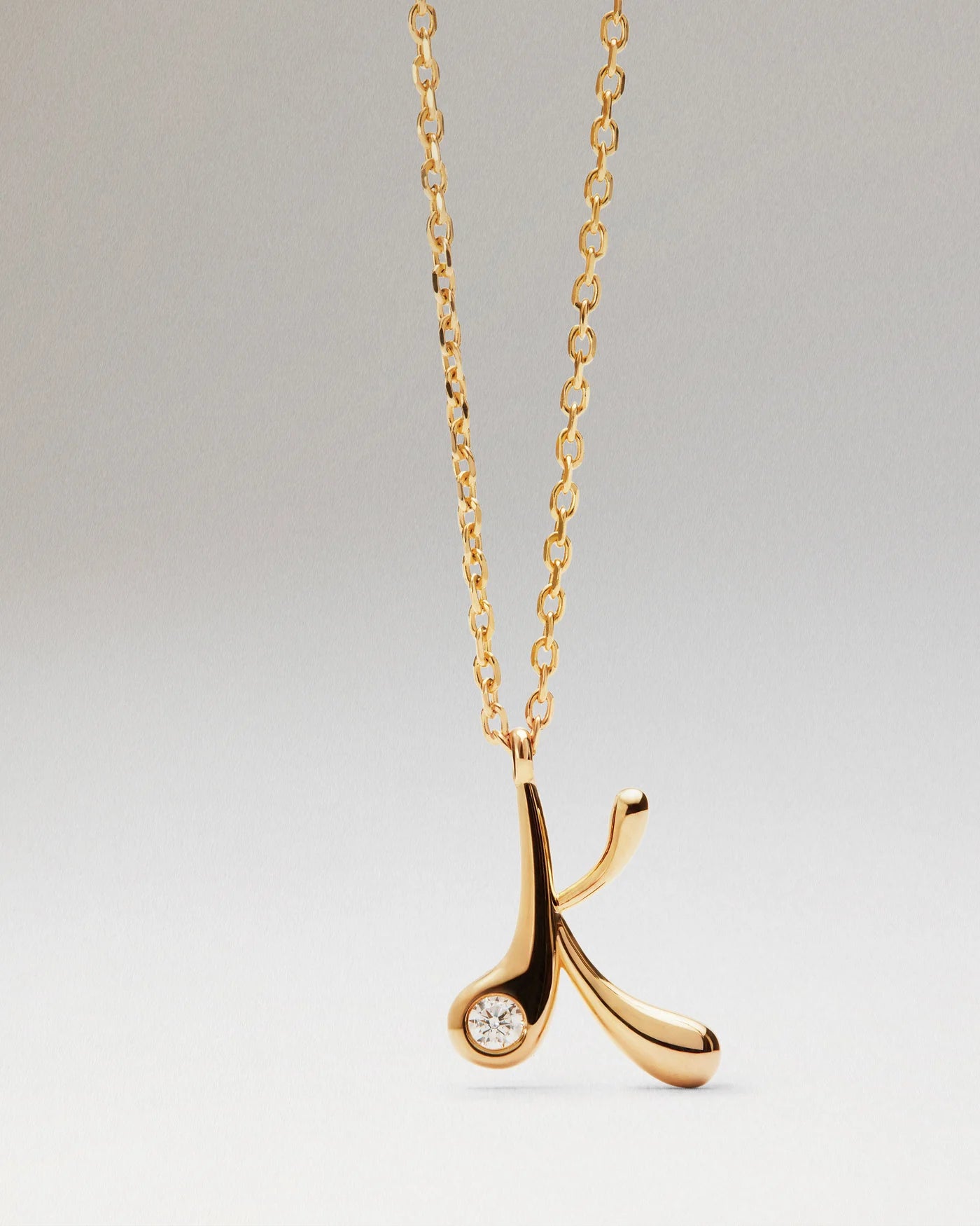 Collana Pdpaola Con Ciondolo In Argento 925 Con Iniziale Placcato Oro 18k O Rodio