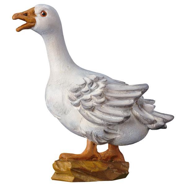 ULPE Wood Art - Oca che starnazza in Legno per Presepe – Proporzionata per Figure Umane da 15 cm - Nazareno Bancone Gioielli
