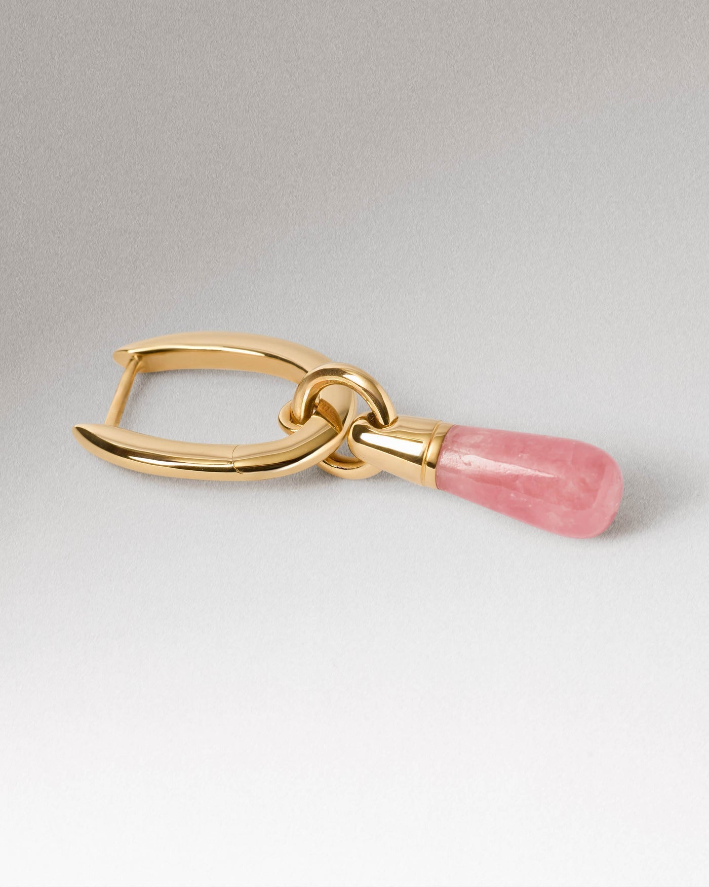 PDPAOLA - Orecchini Pdpaola Rhodochrosite Jupiter Single Hoop - Nazareno Bancone Gioielli