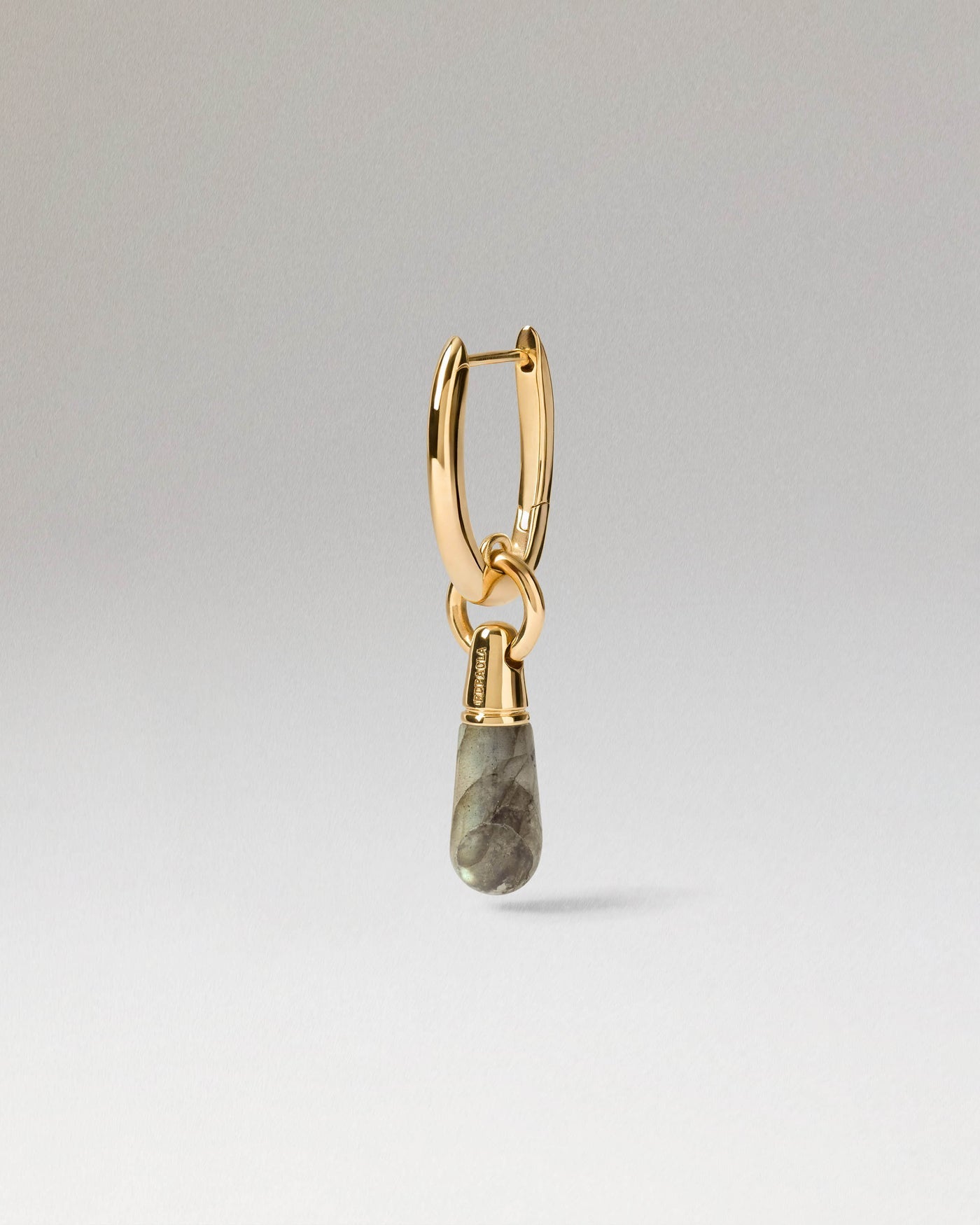 PDPAOLA - Orecchini Pdpaola Rhodochrosite Jupiter Single Hoop - Nazareno Bancone Gioielli