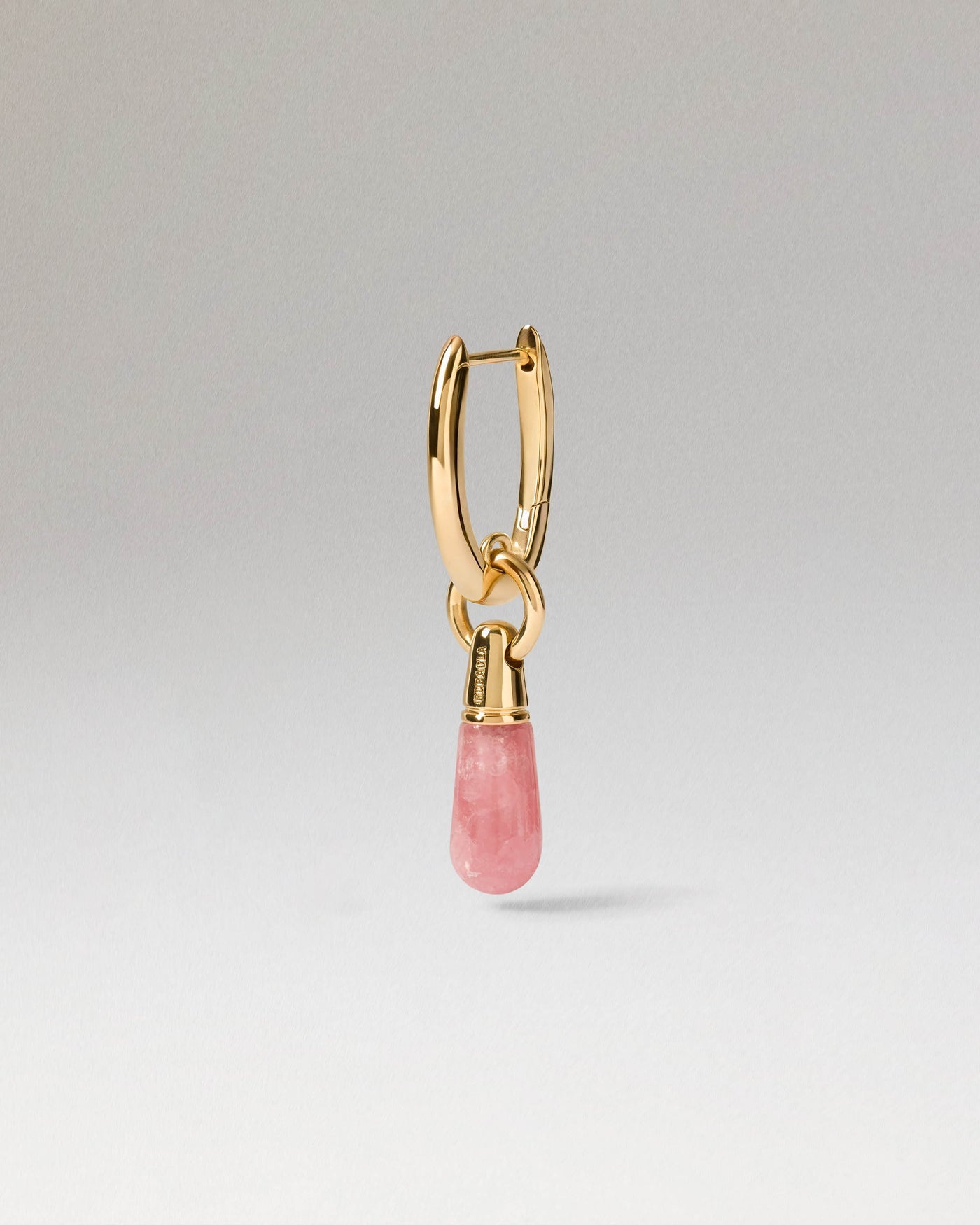 PDPAOLA - Orecchini Pdpaola Rhodochrosite Jupiter Single Hoop - Nazareno Bancone Gioielli