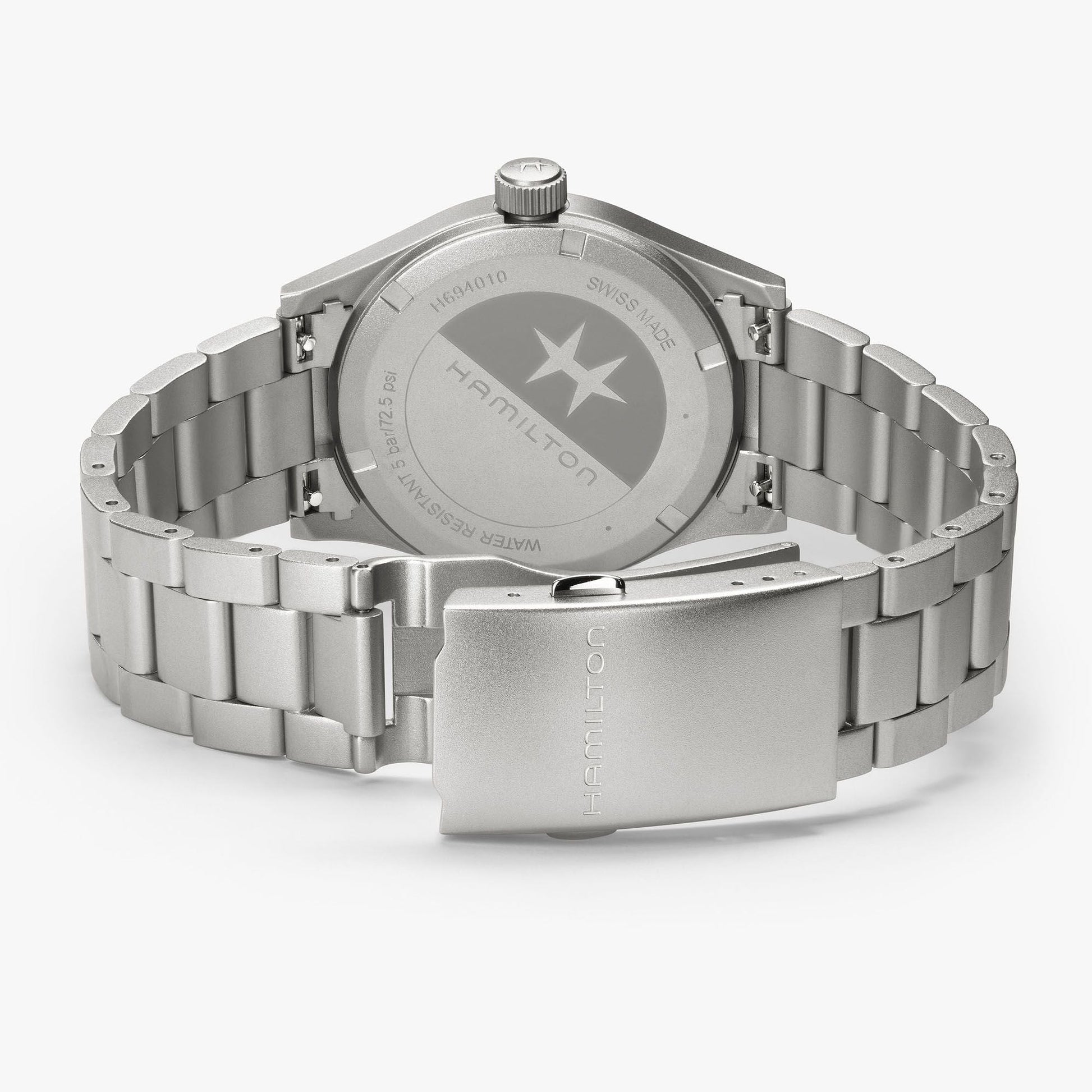 Hamilton - Orologio Hamilton 38mm In Acciaio Quadrante Blu - Nazareno Bancone Gioielli