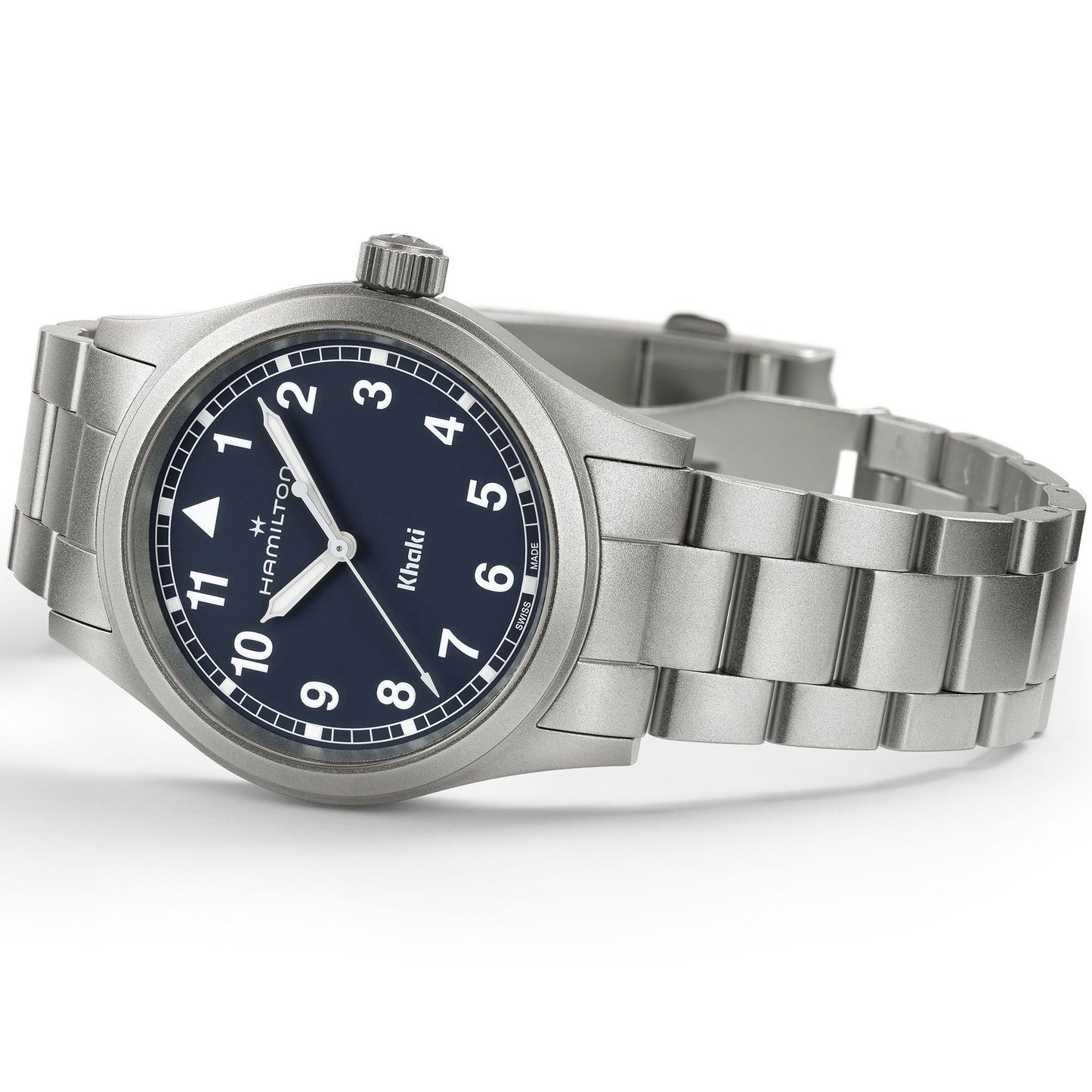 Hamilton - Orologio Hamilton 38mm In Acciaio Quadrante Blu - Nazareno Bancone Gioielli