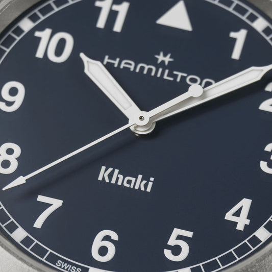 Hamilton - Orologio Hamilton 38mm In Acciaio Quadrante Blu - Nazareno Bancone Gioielli