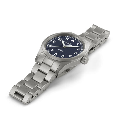 Hamilton - Orologio Hamilton 38mm In Acciaio Quadrante Blu - Nazareno Bancone Gioielli