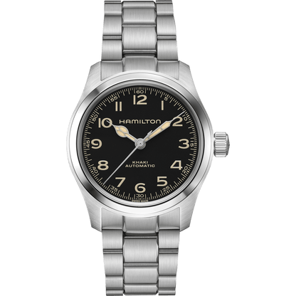 Hamilton - Orologio Hamilton 38mm In Acciaio Quadrante Nero - Nazareno Bancone Gioielli