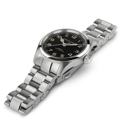 Hamilton - Orologio Hamilton 38mm In Acciaio Quadrante Nero - Nazareno Bancone Gioielli
