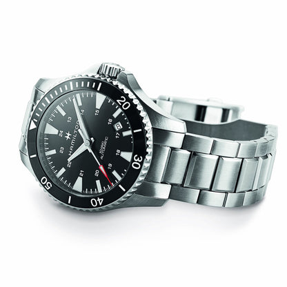 Hamilton - Orologio Hamilton 40mm In Acciaio Quadrante Nero - Nazareno Bancone Gioielli