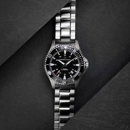 Hamilton - Orologio Hamilton 40mm In Acciaio Quadrante Nero - Nazareno Bancone Gioielli