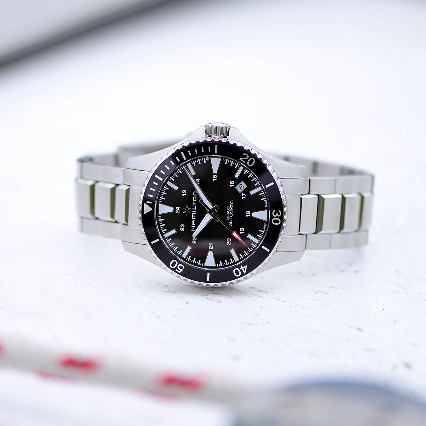 Hamilton - Orologio Hamilton 40mm In Acciaio Quadrante Nero - Nazareno Bancone Gioielli