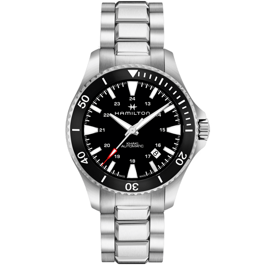 Hamilton - Orologio Hamilton 40mm In Acciaio Quadrante Nero - Nazareno Bancone Gioielli