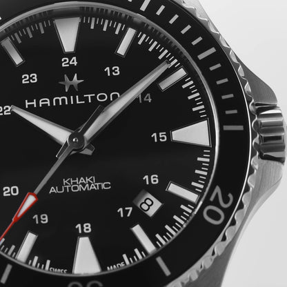 Hamilton - Orologio Hamilton 40mm In Acciaio Quadrante Nero - Nazareno Bancone Gioielli